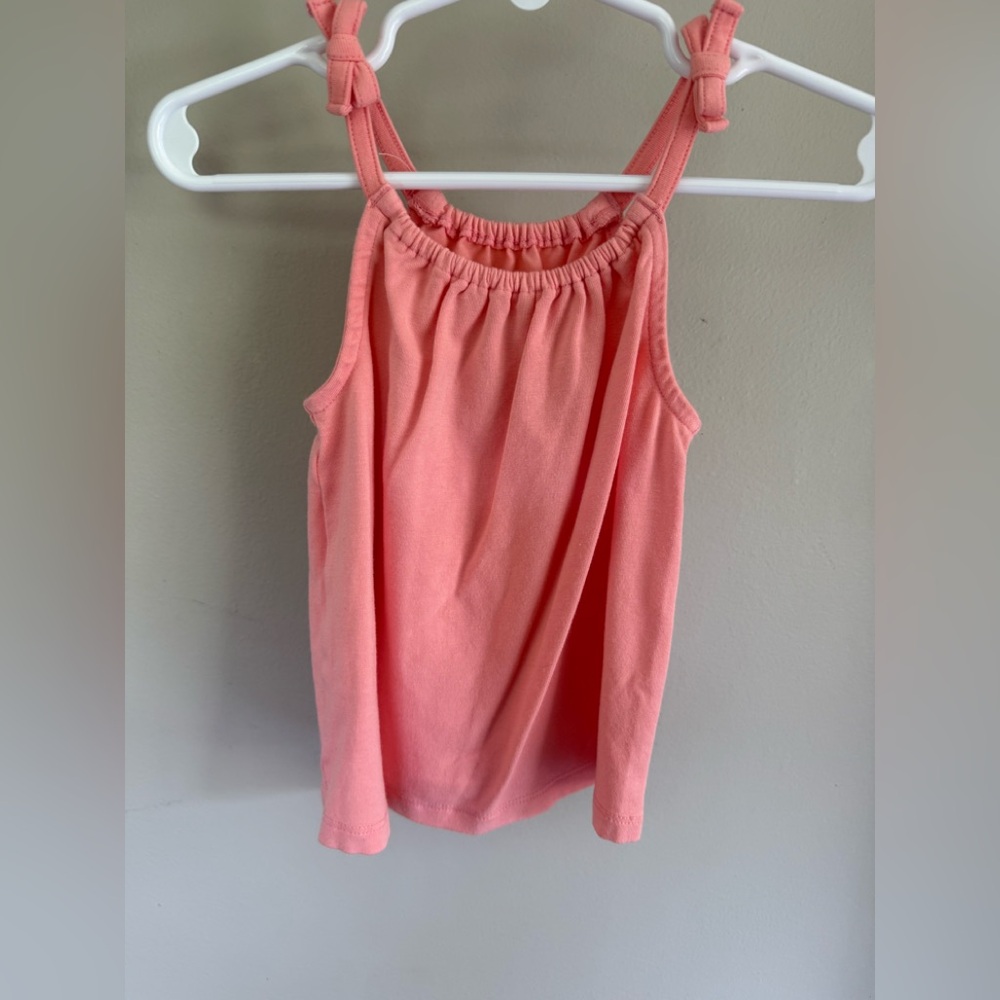 Little Sleepies 2t peach colored tank top
